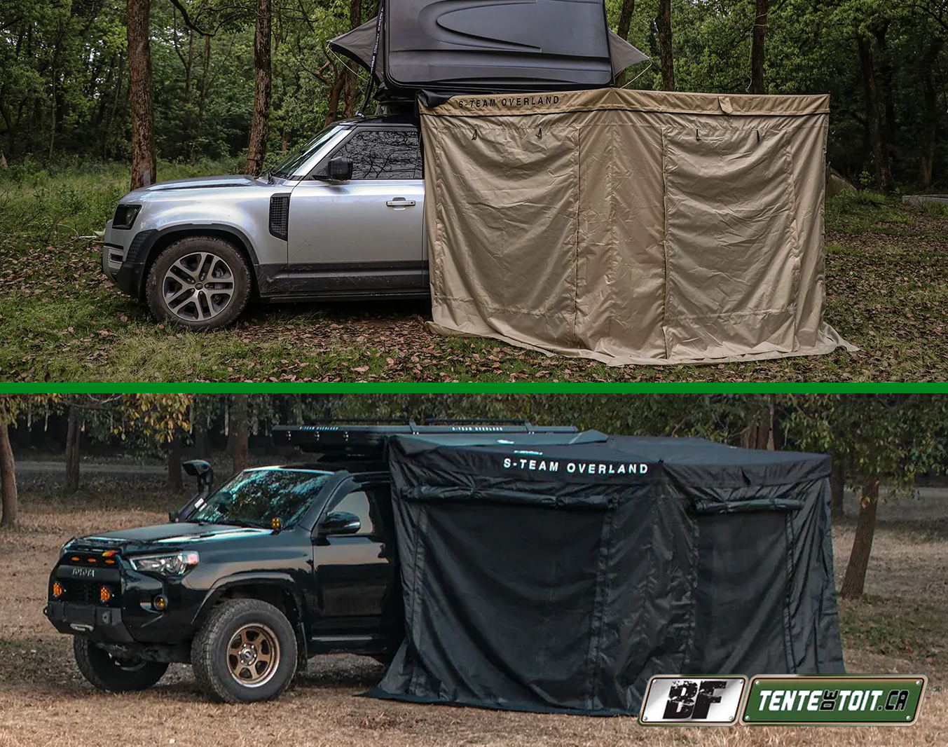 Mure pour Auvent S-TEAM Overland THE WING 270 ̊